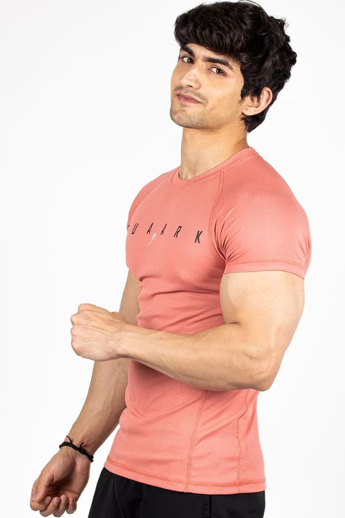 Checks T-shirt Pink — photo 4