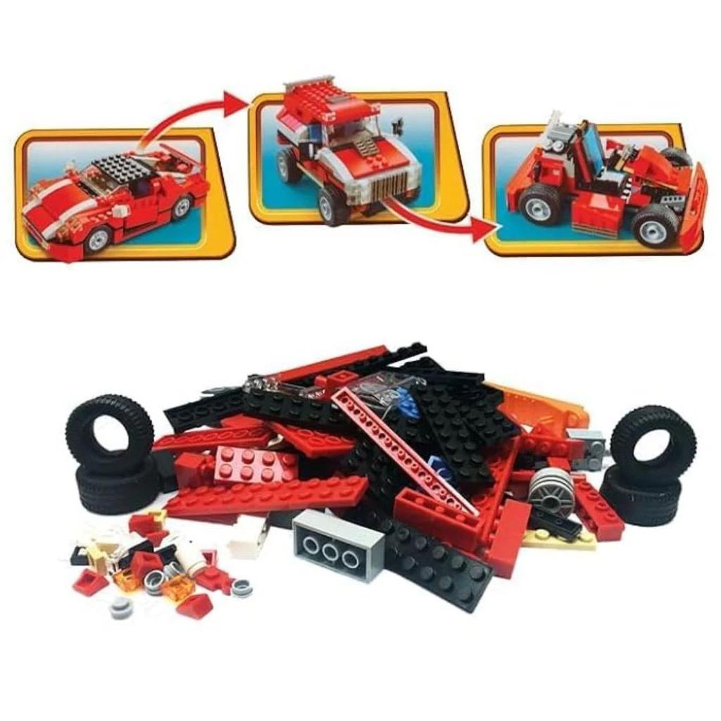 Building Blocks FourWheelers Kit – 278+ Piece DIY Construction Set for Kids — photo 3