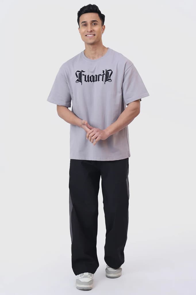 Brookline Oversized T-shirt Light Grey — photo 2