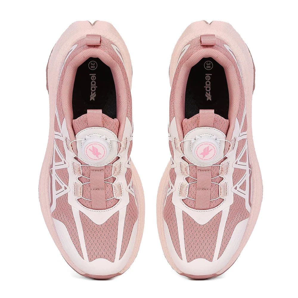 Leap7X ZQ-WFLN-47 Women's Peach Walking Shoes - TWIST & GO with Flyknit Upper & Ortholite Insole — photo 6