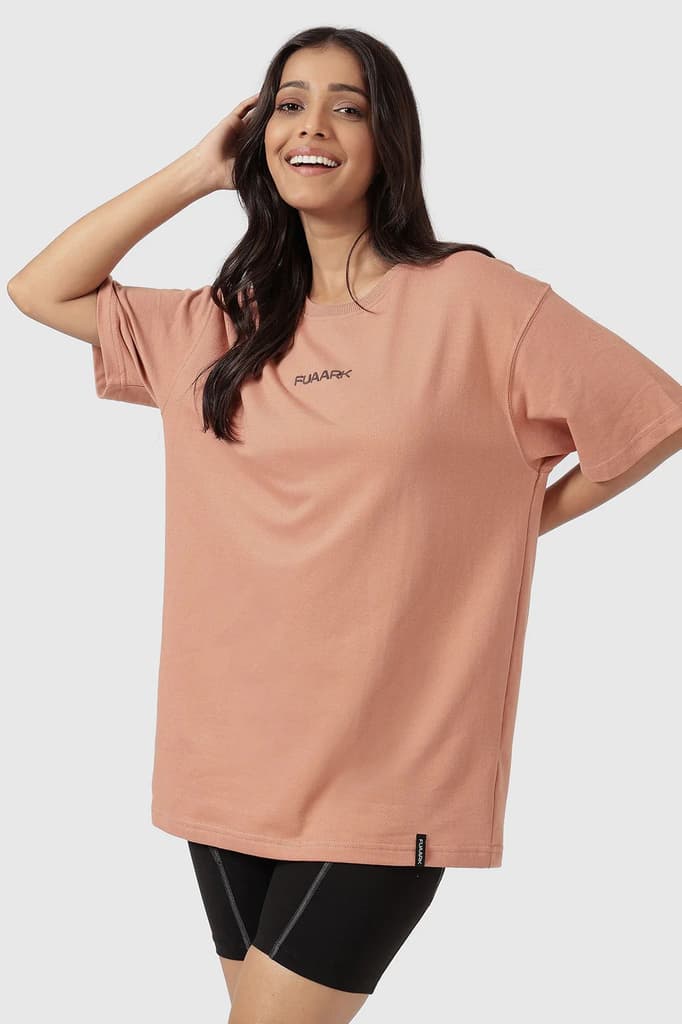 Element Oversized T-shirts Warm Beige — photo 7