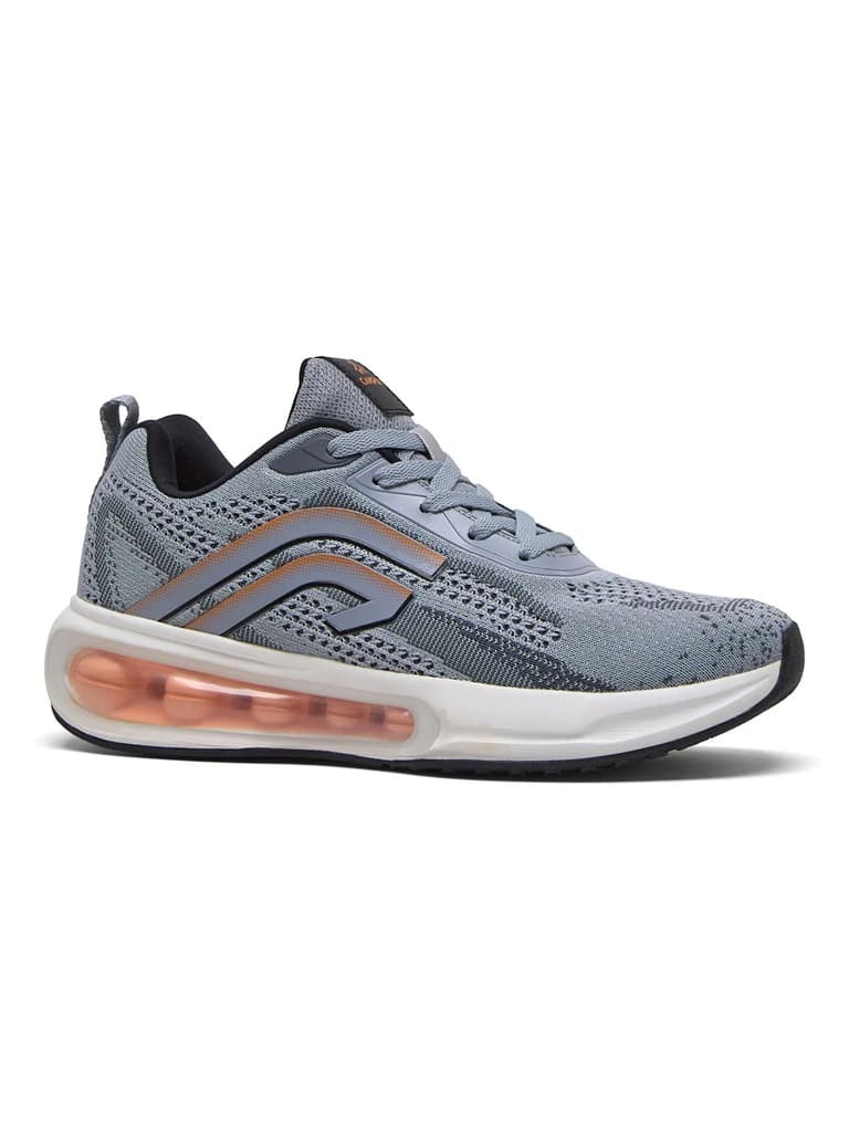 ENCLAVE Grey Men's Running Shoes — Grey / 6