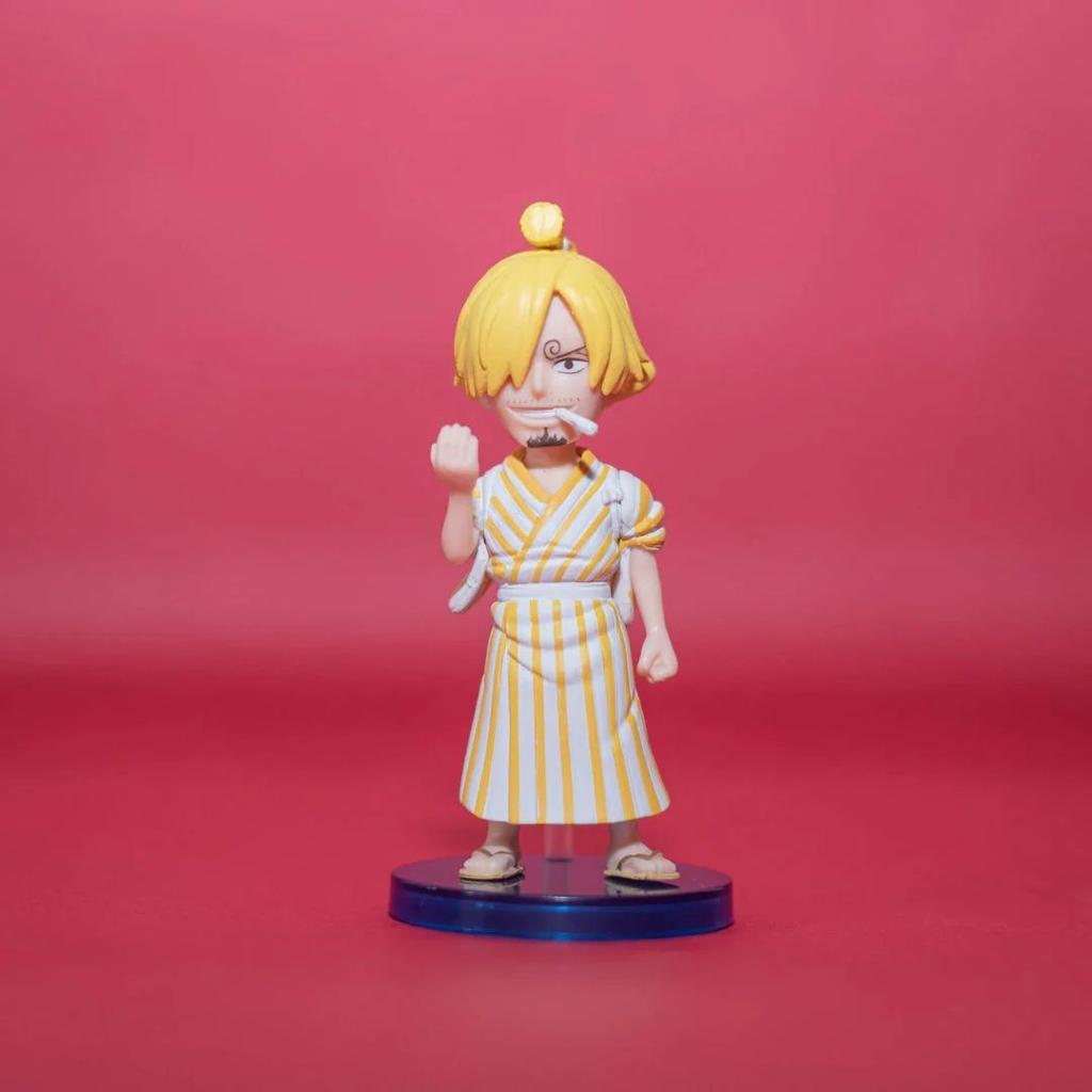 One Piece World Collectable Chibi Figures – Banpresto Mini Anime Figurines (7cm) — Sanji
