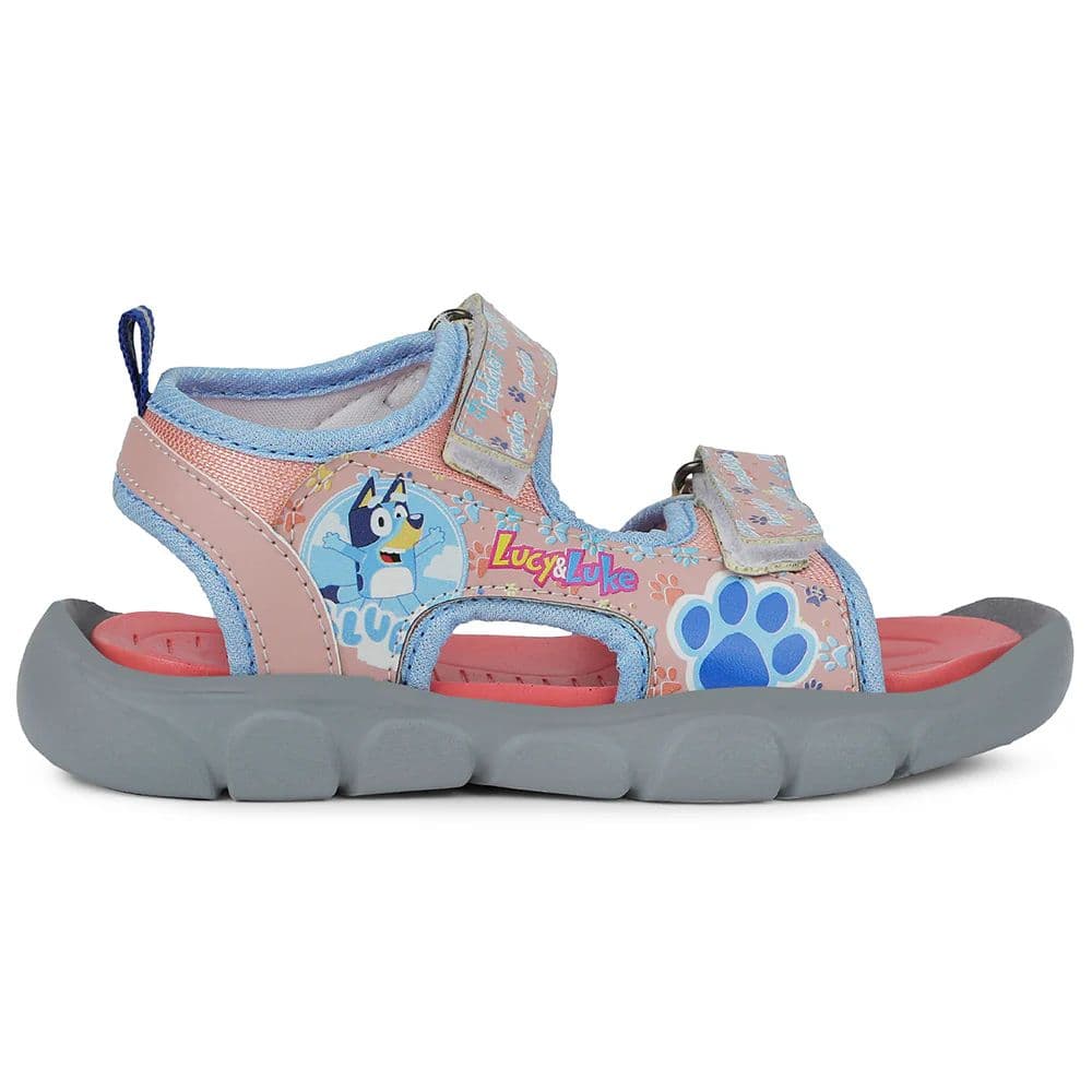 Lucy & Luke Peach Casual Sandal For Kids FLYNN-90 By Liberty — photo 2