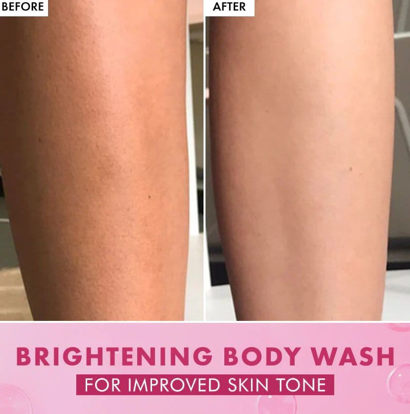 Brightening Body Wash | 5% Niacinamide & Raspberry Extracts (300ml)