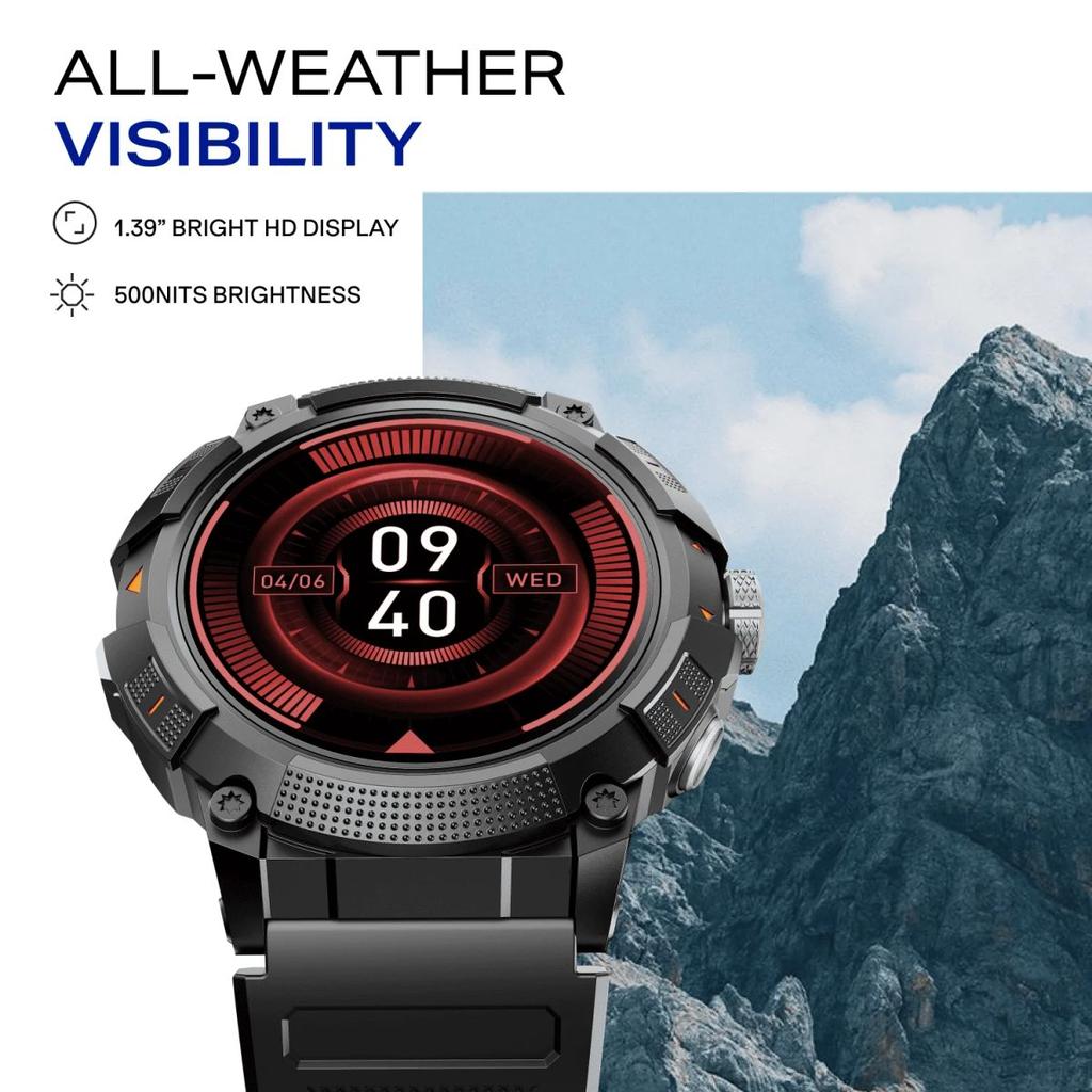 boAt Lunar Atlas | Smartwatch with 1.39" Bright HD Display, App-Powered GPS Tracking & Rugged Metallic Finish — photo 5