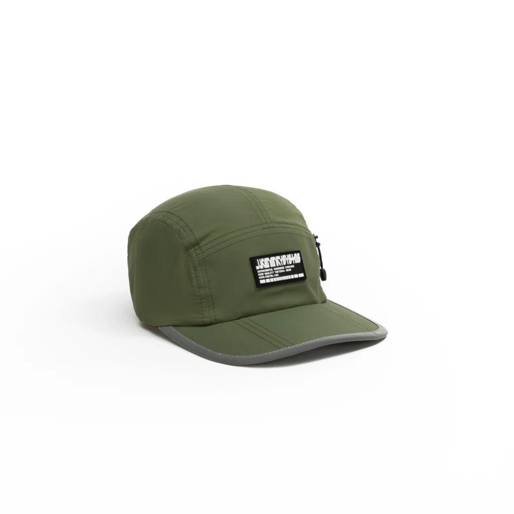 Foldable Outdoor Cap with Pocket // Olive