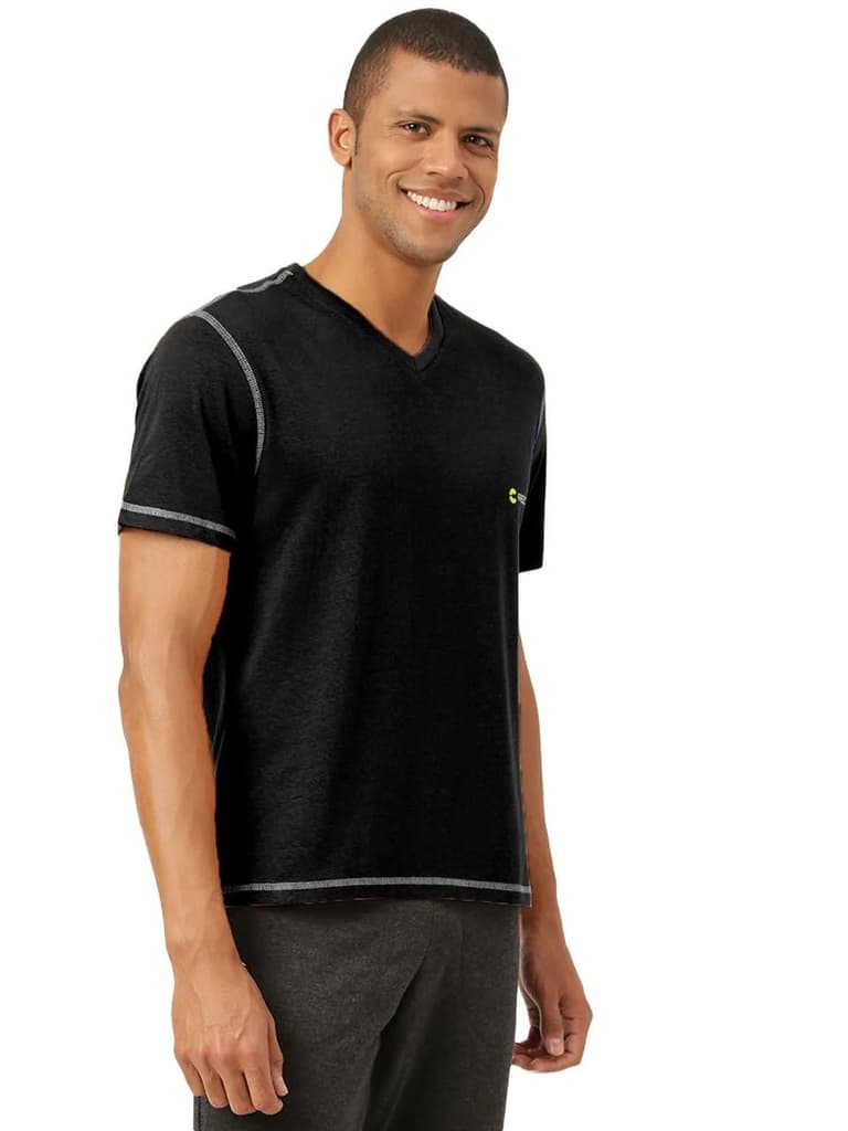Men's Organic Bamboo Casual Tees - V-Neck (Pack Of 1) — photo 4