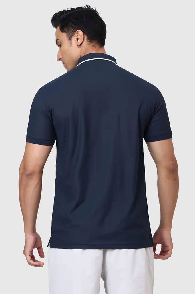 Stride Polo T-shirt Navy — photo 6