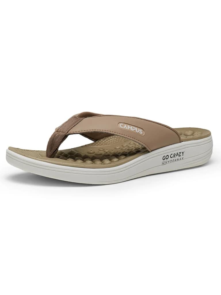 SL-418LA Beige Women's Flip Flops — photo 7