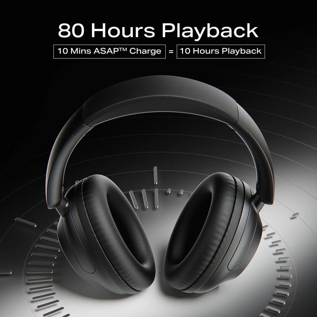 boAt Rockerz 650 Pro | Wireless Headphone with 80 Hours Playback, Dolby Audio, Touch & Swipe Controls — photo 5