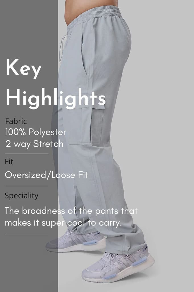 Carpenter Cargo Pants Light Grey — photo 8