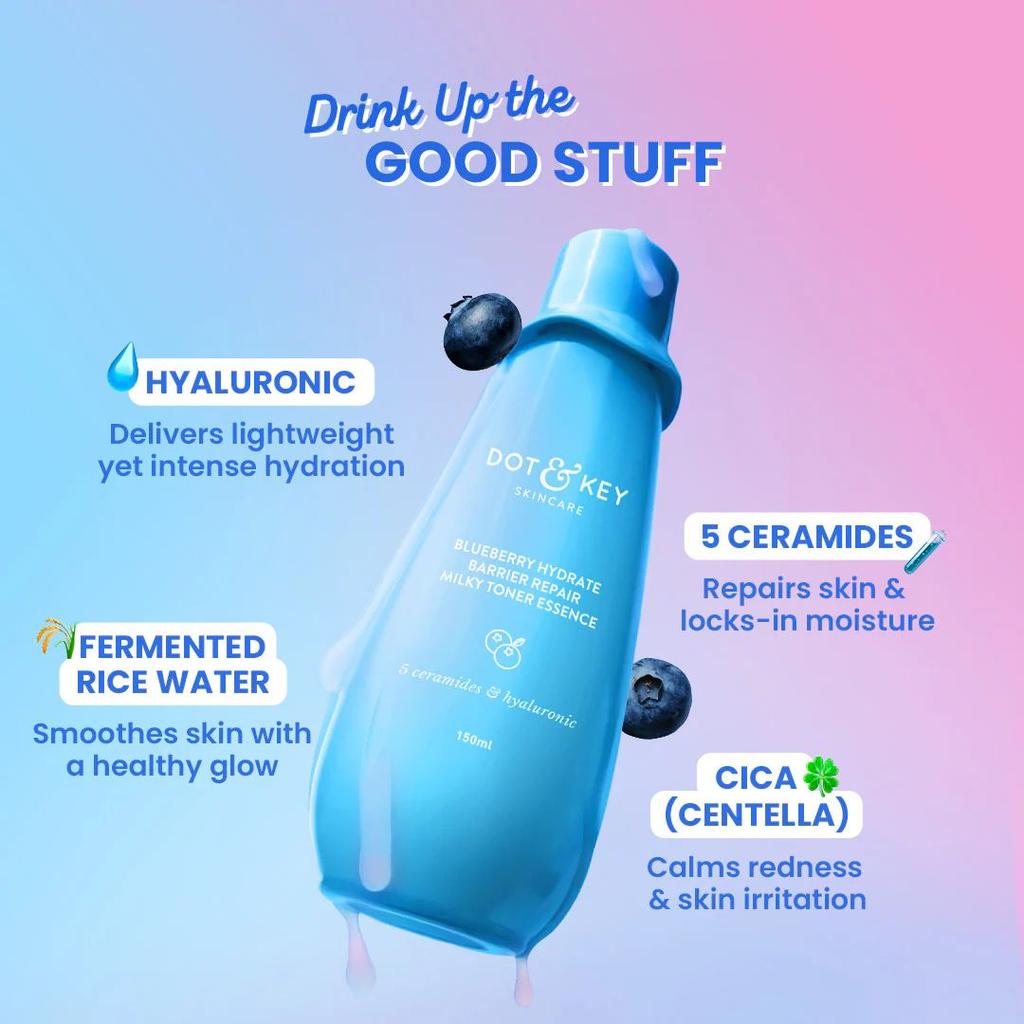 Blueberry Hydrate Barrier Repair Milk Face Toner — photo 3