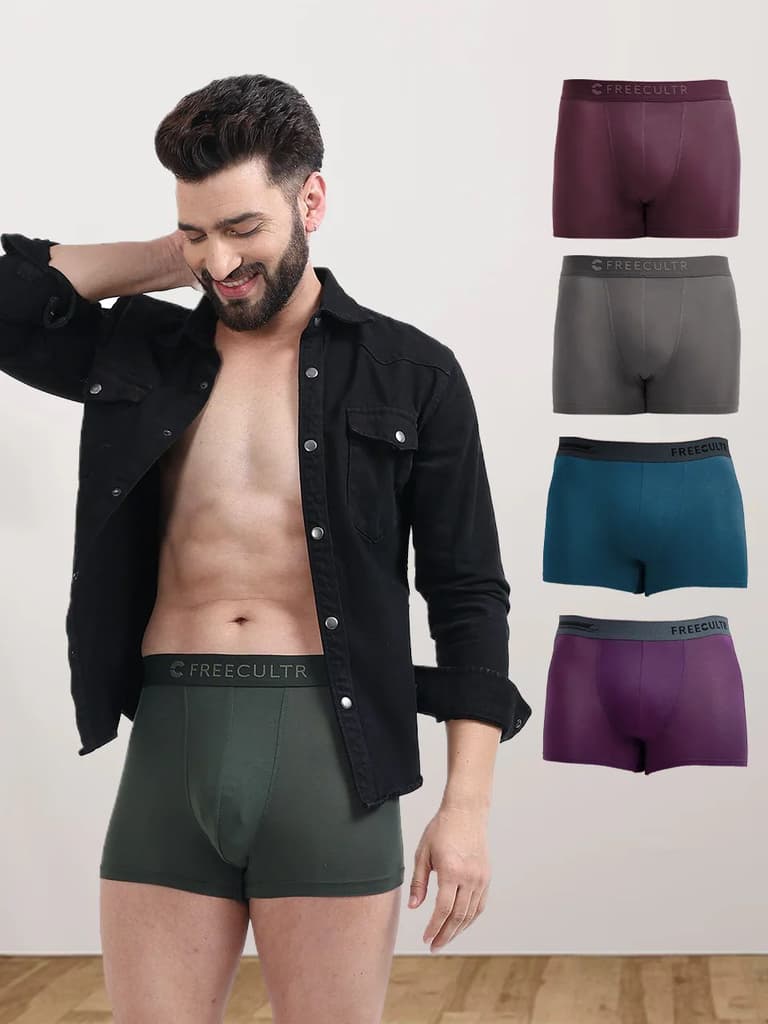 Weekday Special - Men's Anti-Bacterial Micro Modal Trunk (Pack of 5) — photo 6