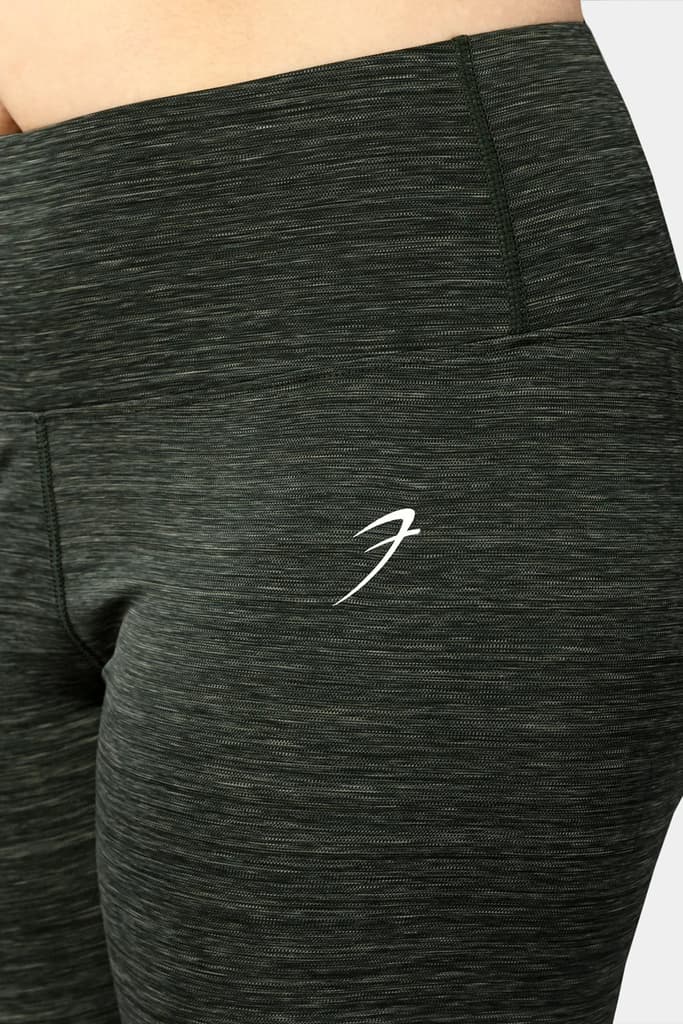 Essential Melange Leggings Olive — photo 4