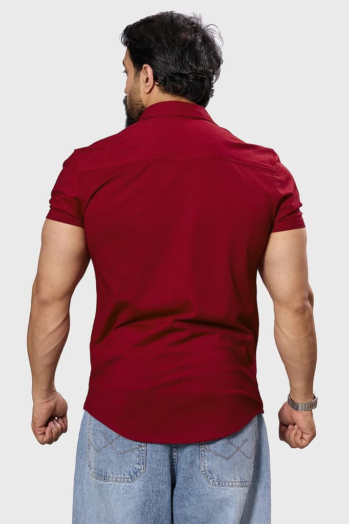 Aero Shirt Deep Red — photo 8