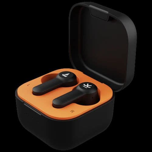 boAt Airdopes Crude | Wireless Earbuds with 50 Hours Playback, ENx™ Technology, ASAP™ Charge, BEAST™ Mode, Bluetooth v5.3 — Fiery Black