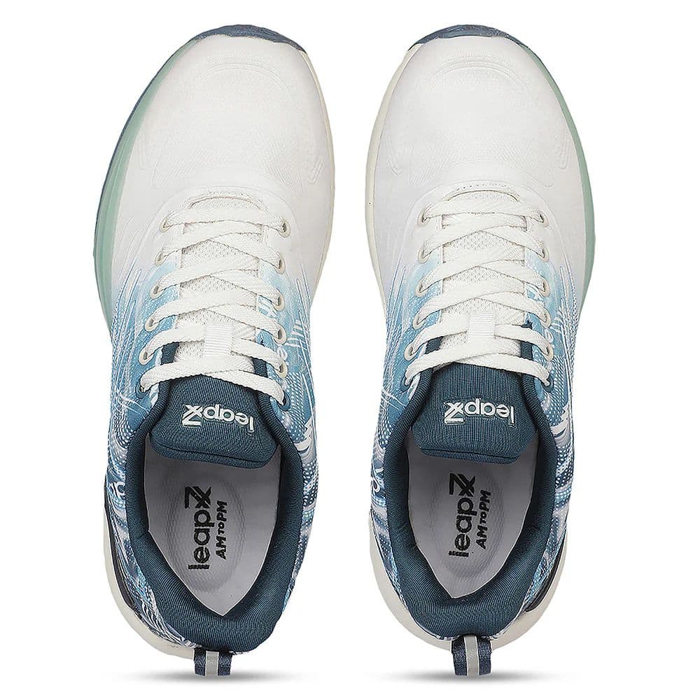 Leap7X ROMIO-2 Blue Sports Lacing Running Shoes for Men by Liberty — photo 8