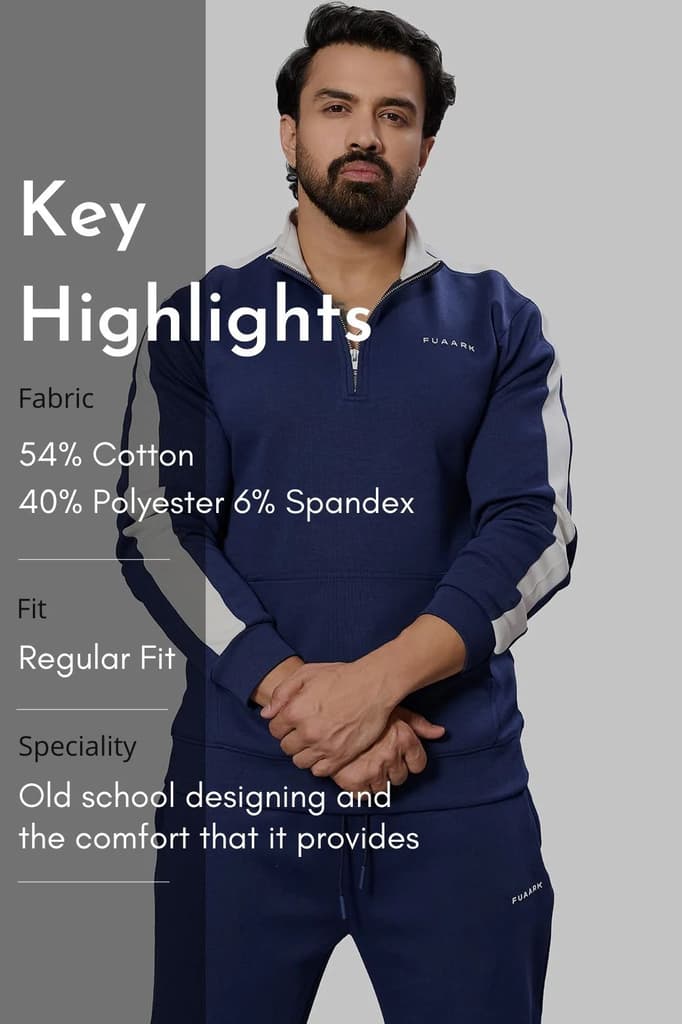 Alpine Pullover Navy/White — photo 8
