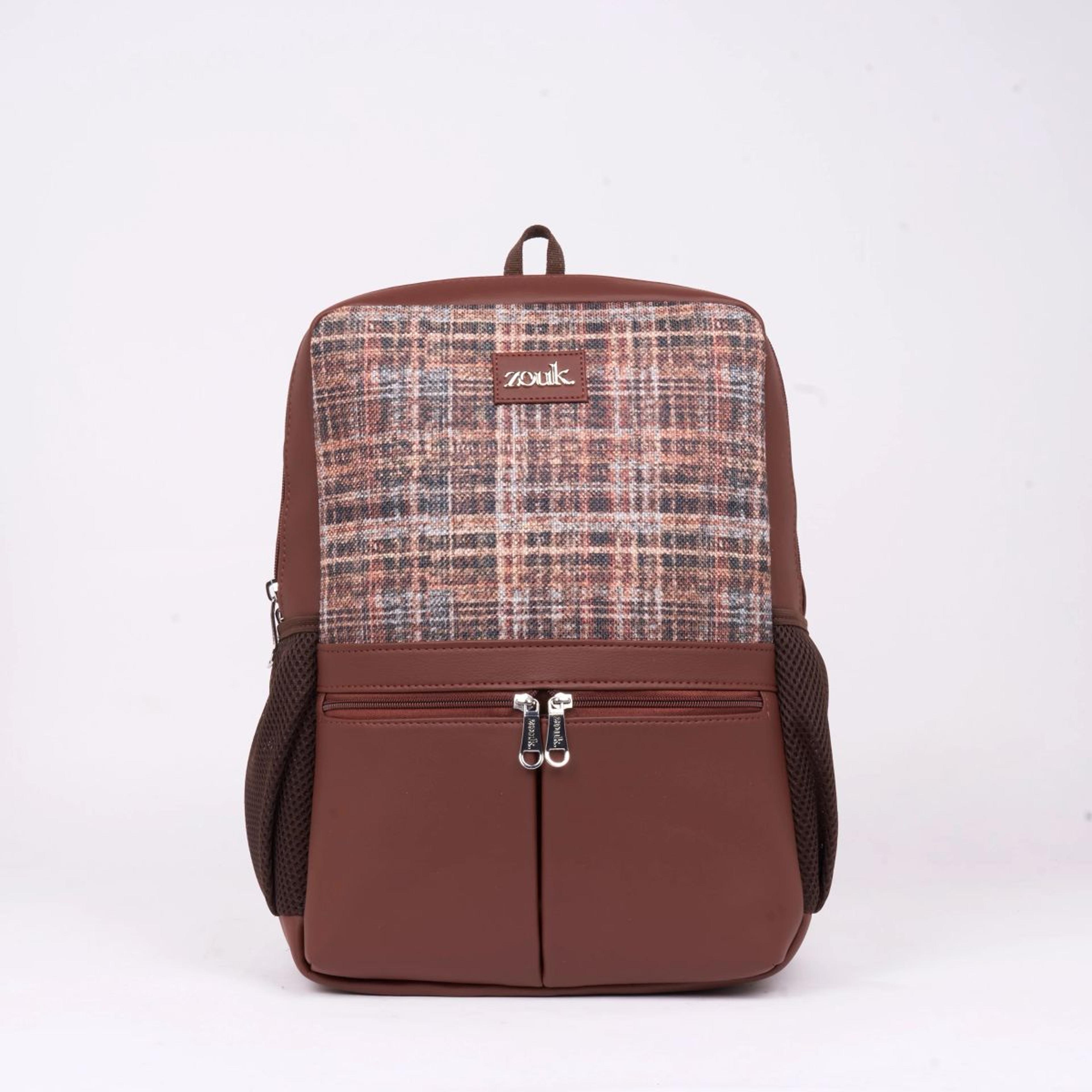 Cashmere Noir (Copper) Office Backpack (Brown)