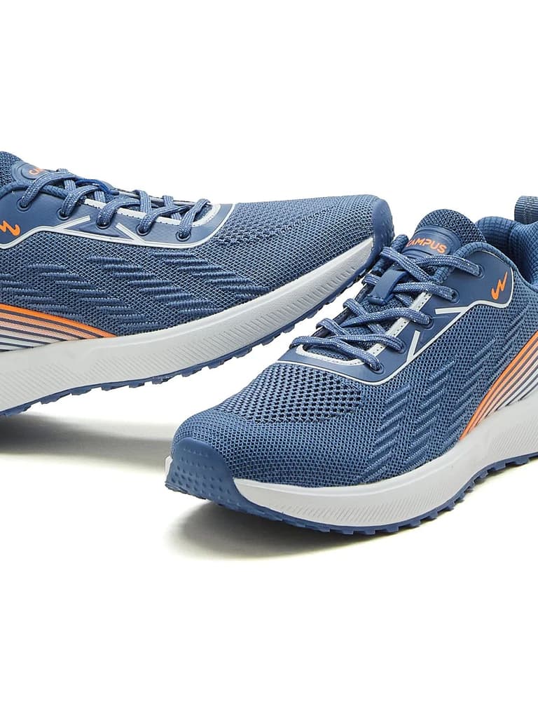 CHOPPER Blue Men's Running Shoes — photo 7