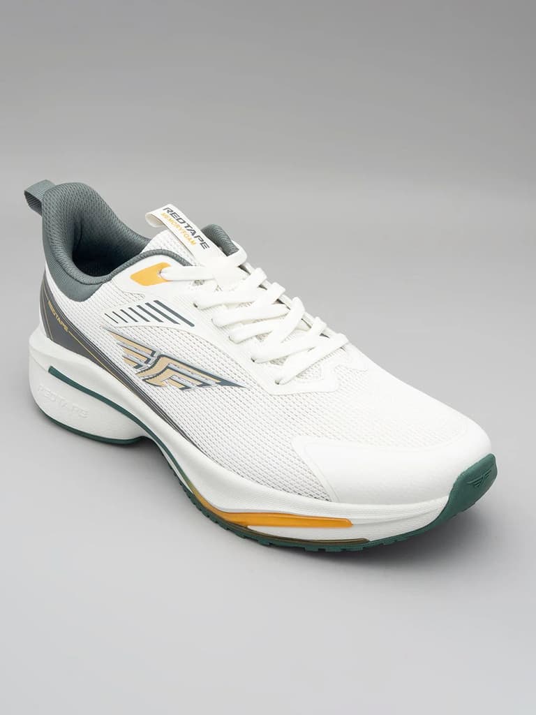Athleisure Sports Shoes for Men | For Everyday Comfort — 6 / White Ash Grey