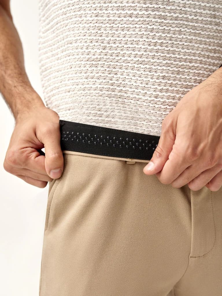 Peanut Brown Plus Size Power-Stretch Pants