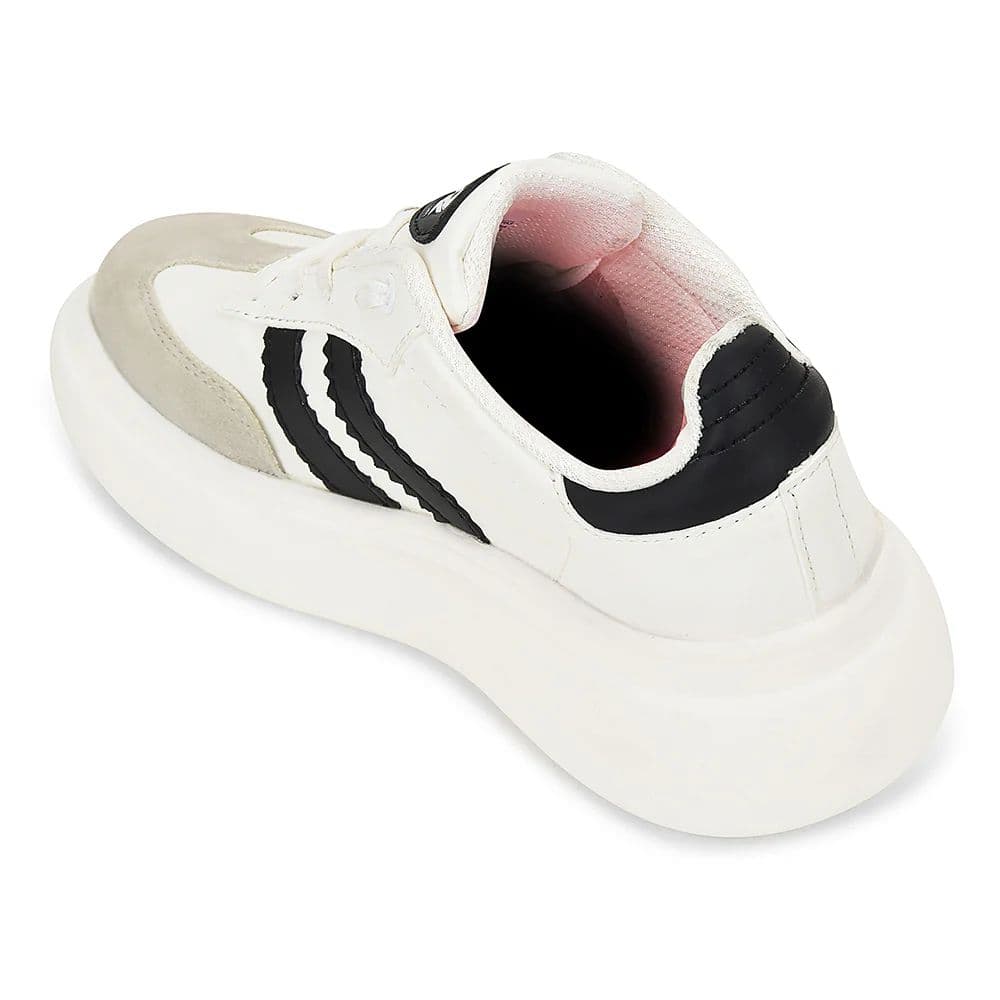 Leap7x White Casual Sneakers For Women BELEXI-1E By Liberty — photo 6