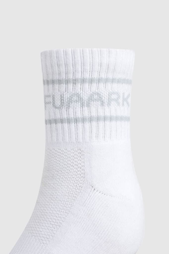 Legacy Quarter Socks White/Grey — photo 2