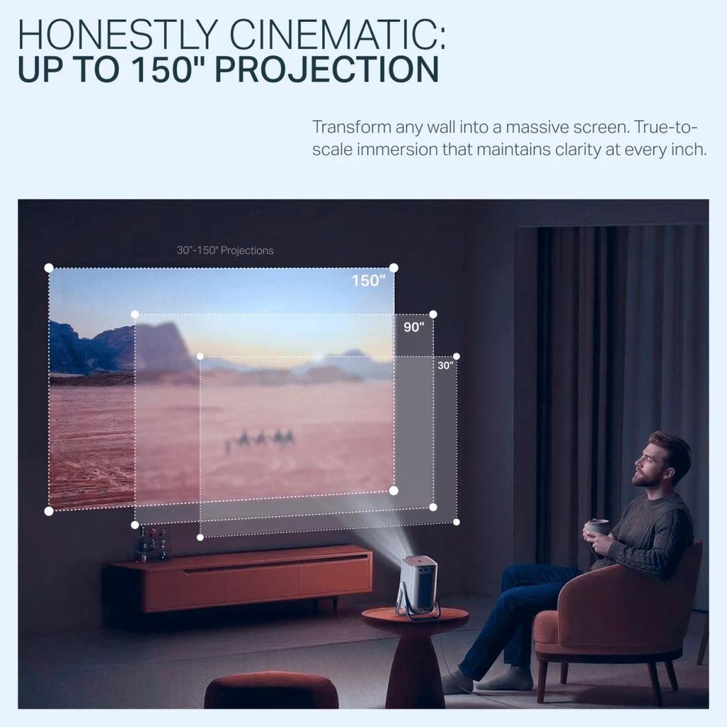 boAt Cinehead M1 | Full HD Smart Projector with Android 12 and Up to 150” Big-Screen Viewing — photo 5