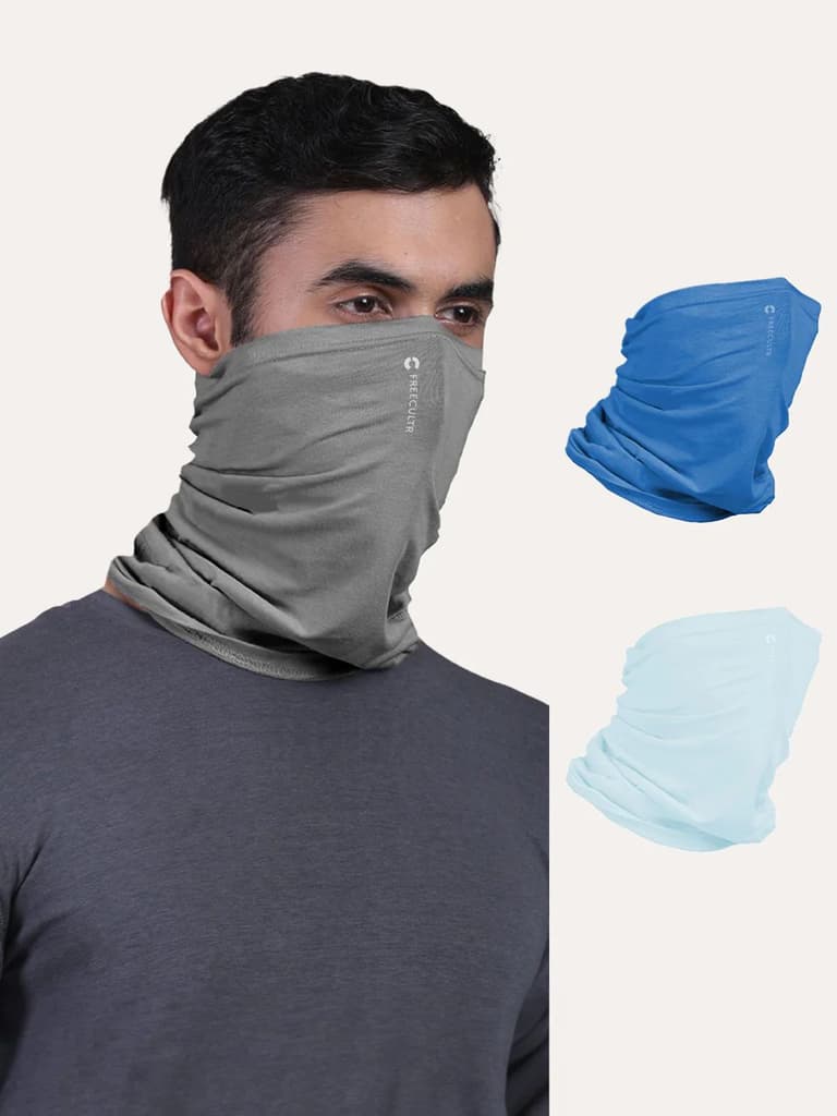 Unisex Organic Bandana Masks - Plain (Pack of 3) — photo 7