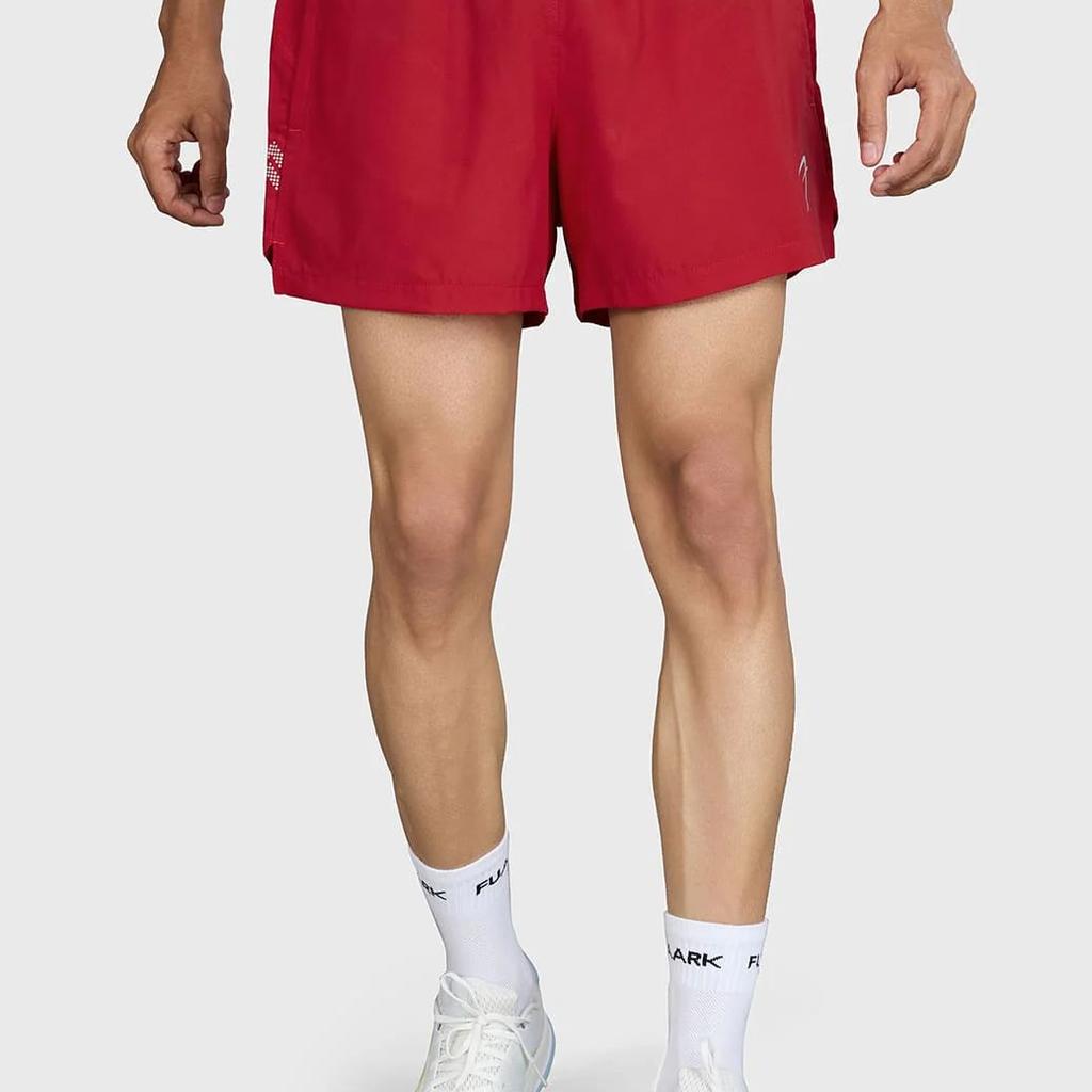 Pulse 4" Running Shorts Red