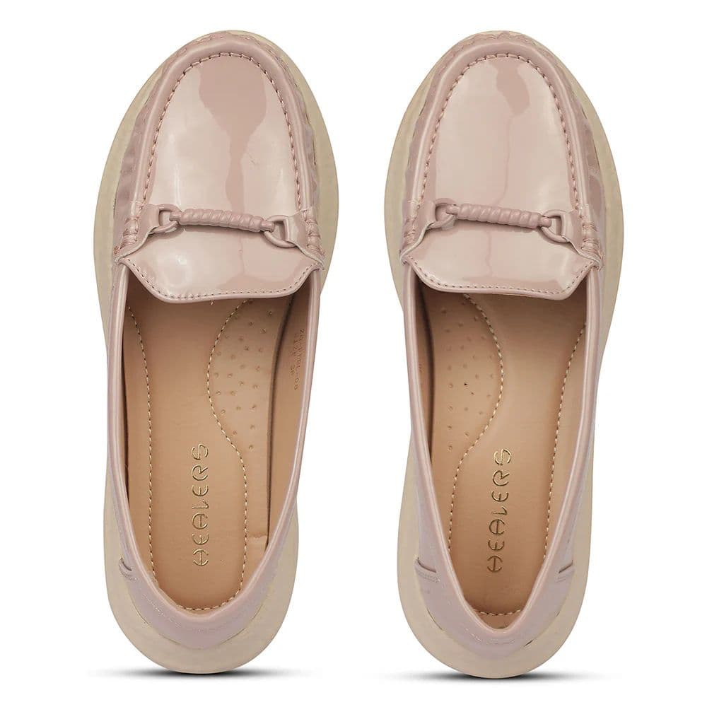 Healers ZQ-FDBL-08 Bellies Peach Casual Ballerina Shoes for women by Liberty — photo 7