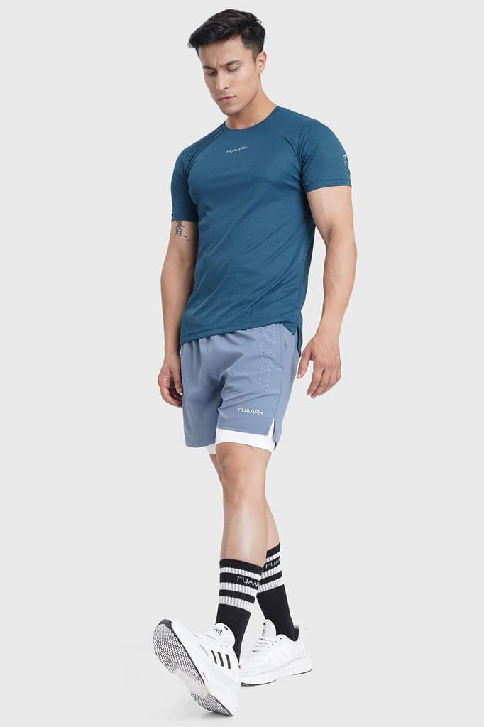 Checks Running T-shirt Gulfcoast — photo 7