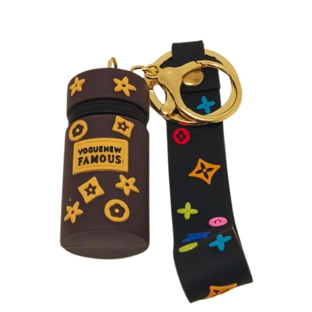 Cute Bottle Purse Style Keychain — photo 4