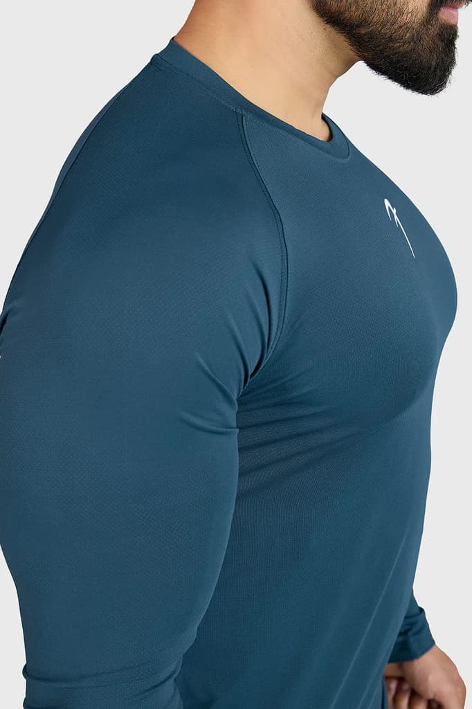 Core Fullsleeves T-shirt Orion Blue — photo 4
