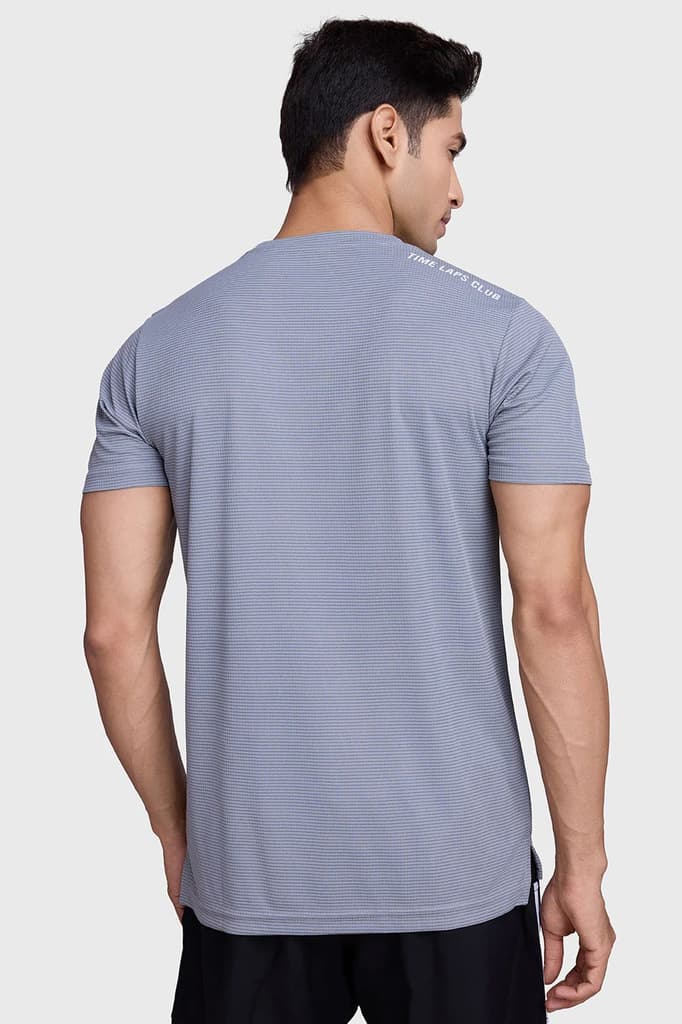 Checks Running T-shirt Ultimate Grey — photo 7
