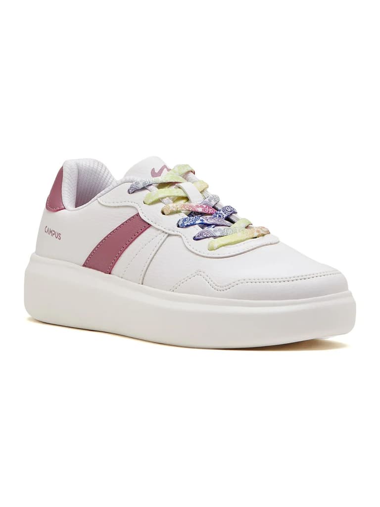 VALUT White Women's Sneakers — White / 4