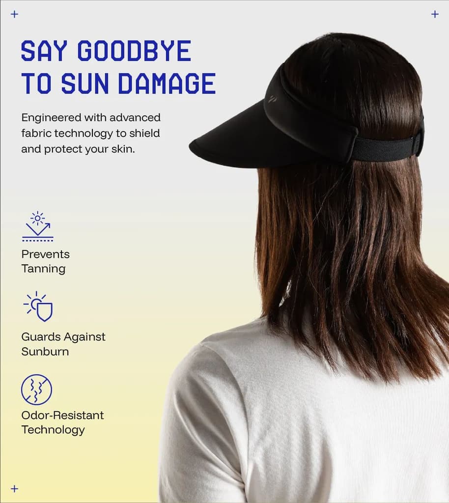 Women Sun Visor Cap — photo 4