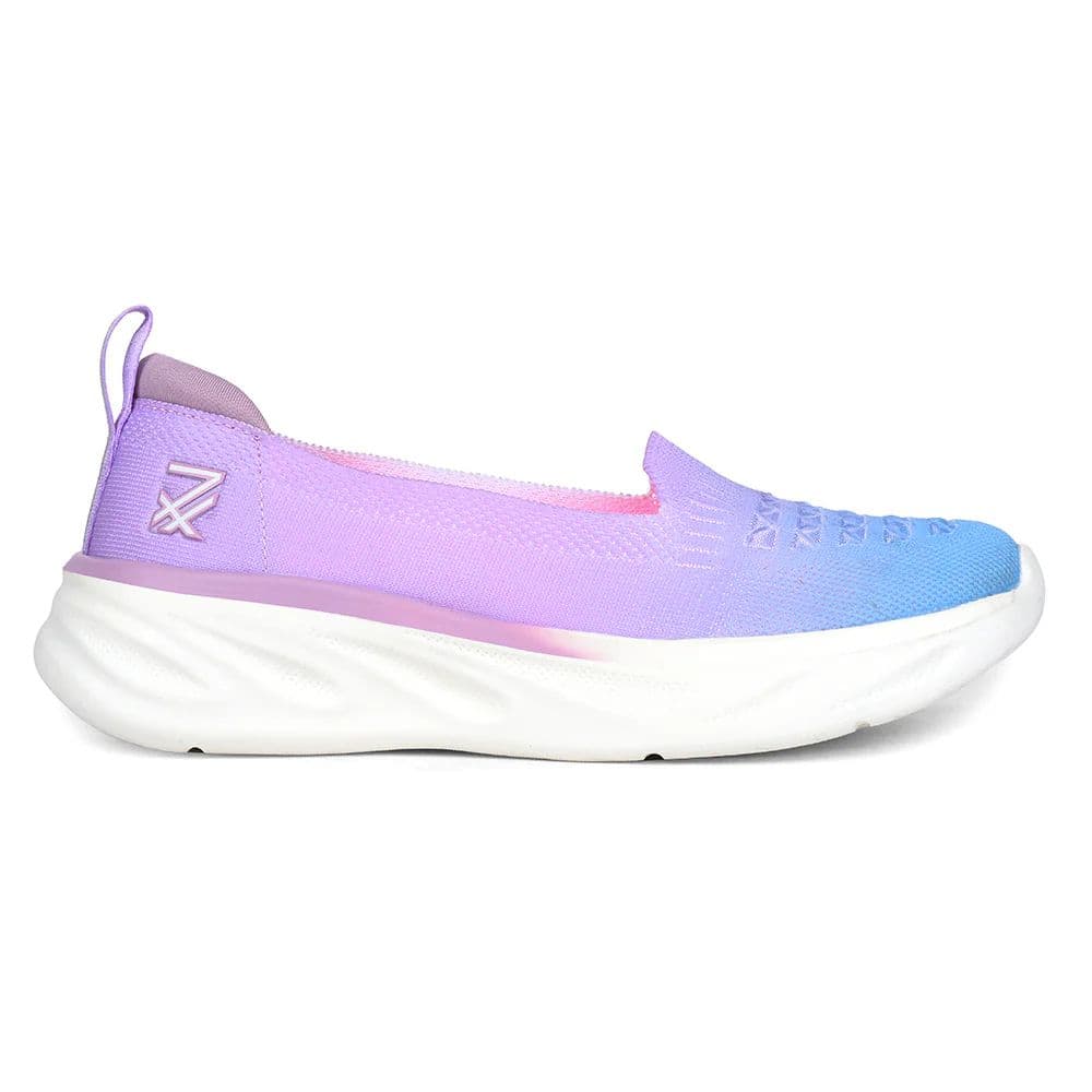 Leap7x Purple Non Lacing Casual Shoes For Women SLIPIN-24E By Liberty — photo 2