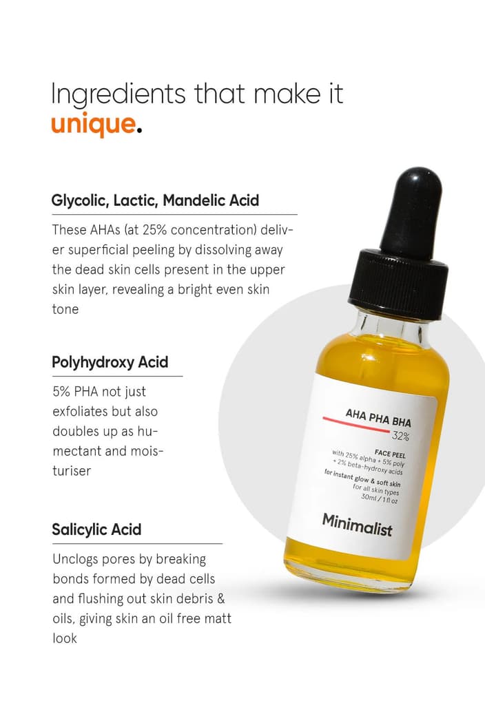 AHA PHA BHA 32% Face Peel — photo 4