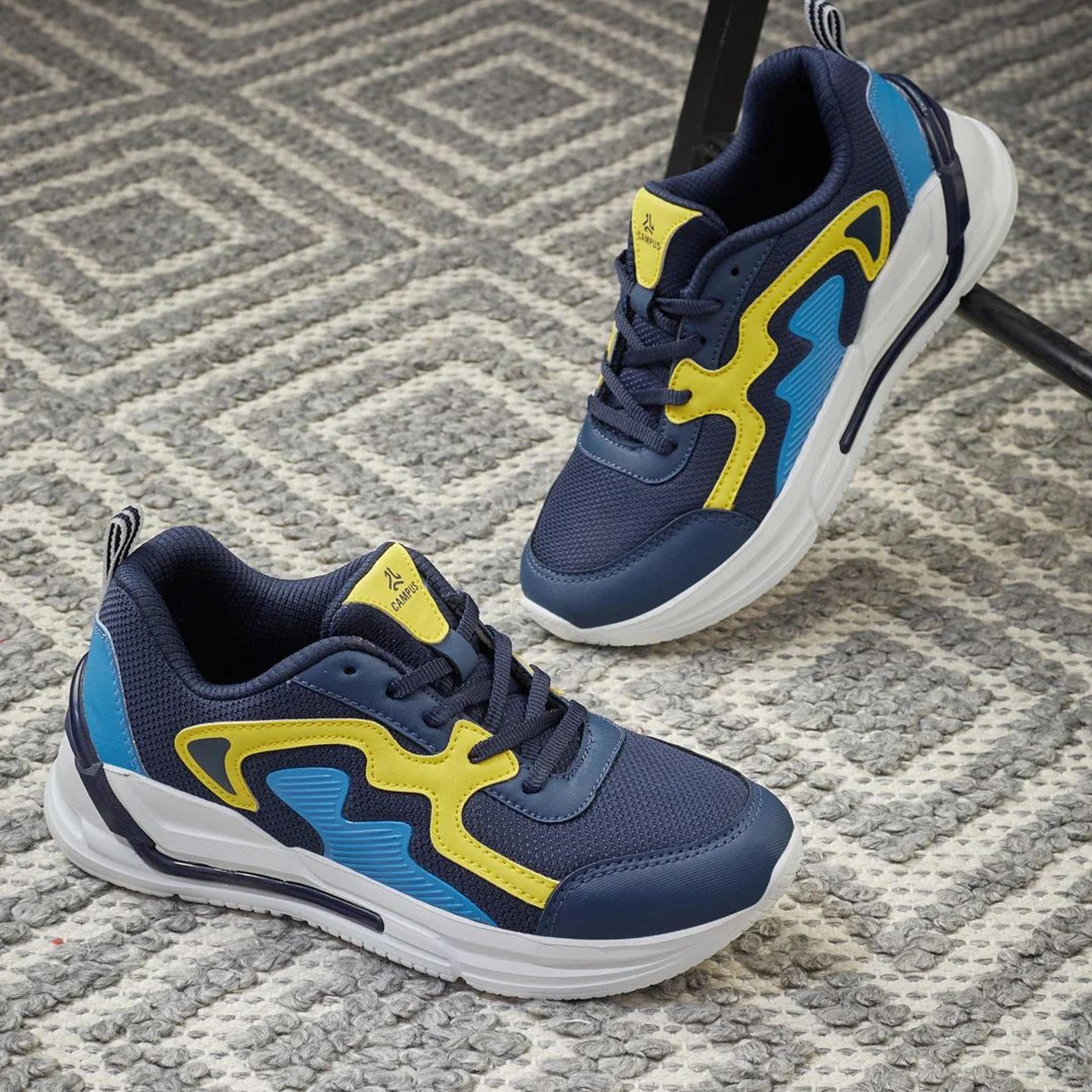 LERIX C Navy Child Sneakers