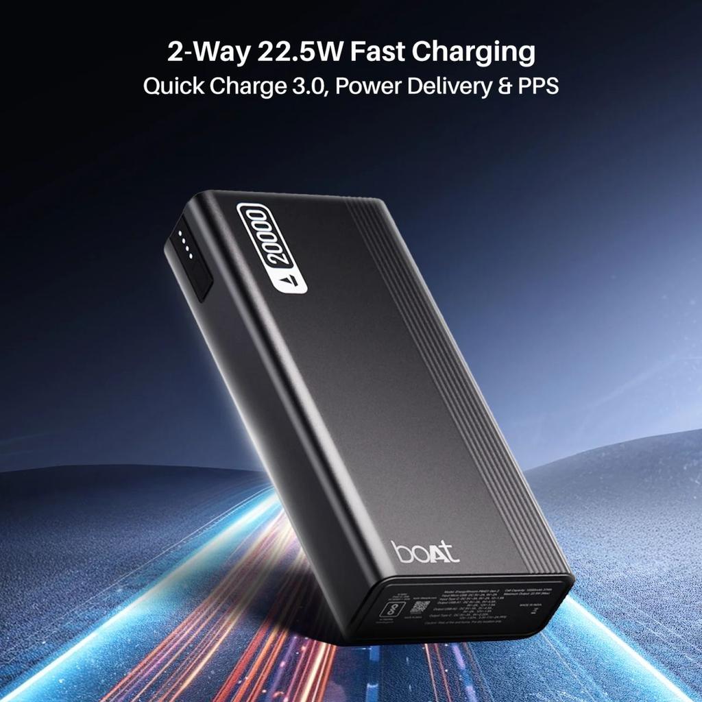 Energyshroom PB401 | Powerbank with 20000mAh Lithium Polymer Battery, Multiple Ports for Simultaneous Charging — photo 7