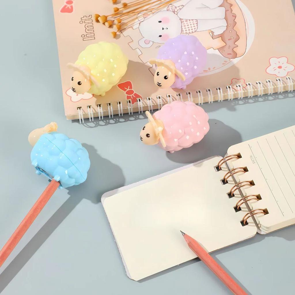 Cute Sheep Pencil Sharpener | Baa-rming Good Times (Set of 2) — photo 2