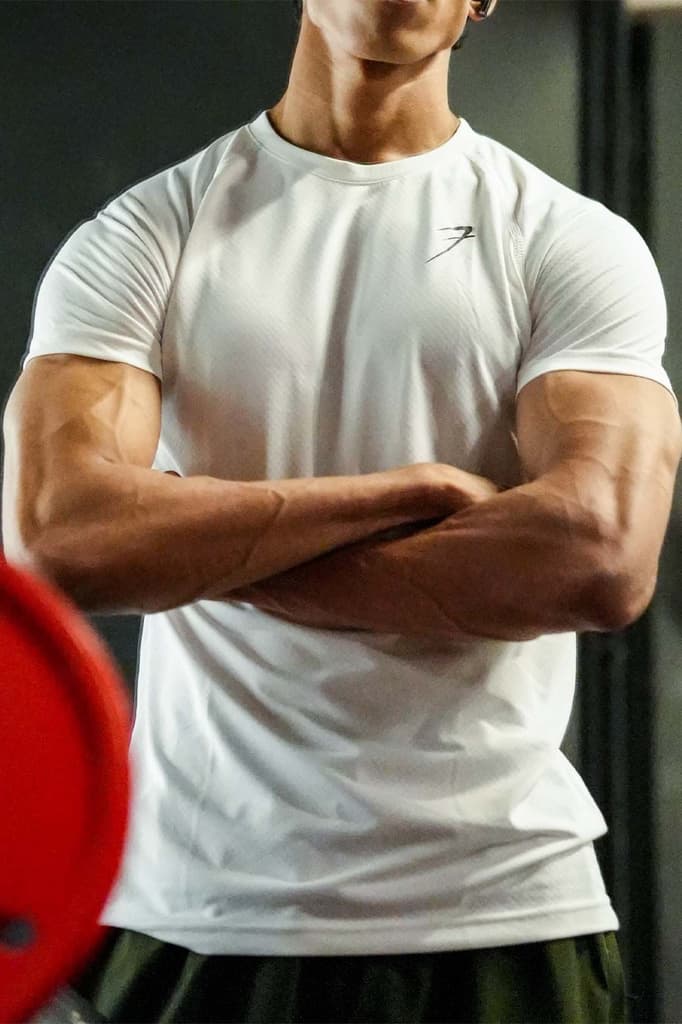 Slate T-Shirt White — S