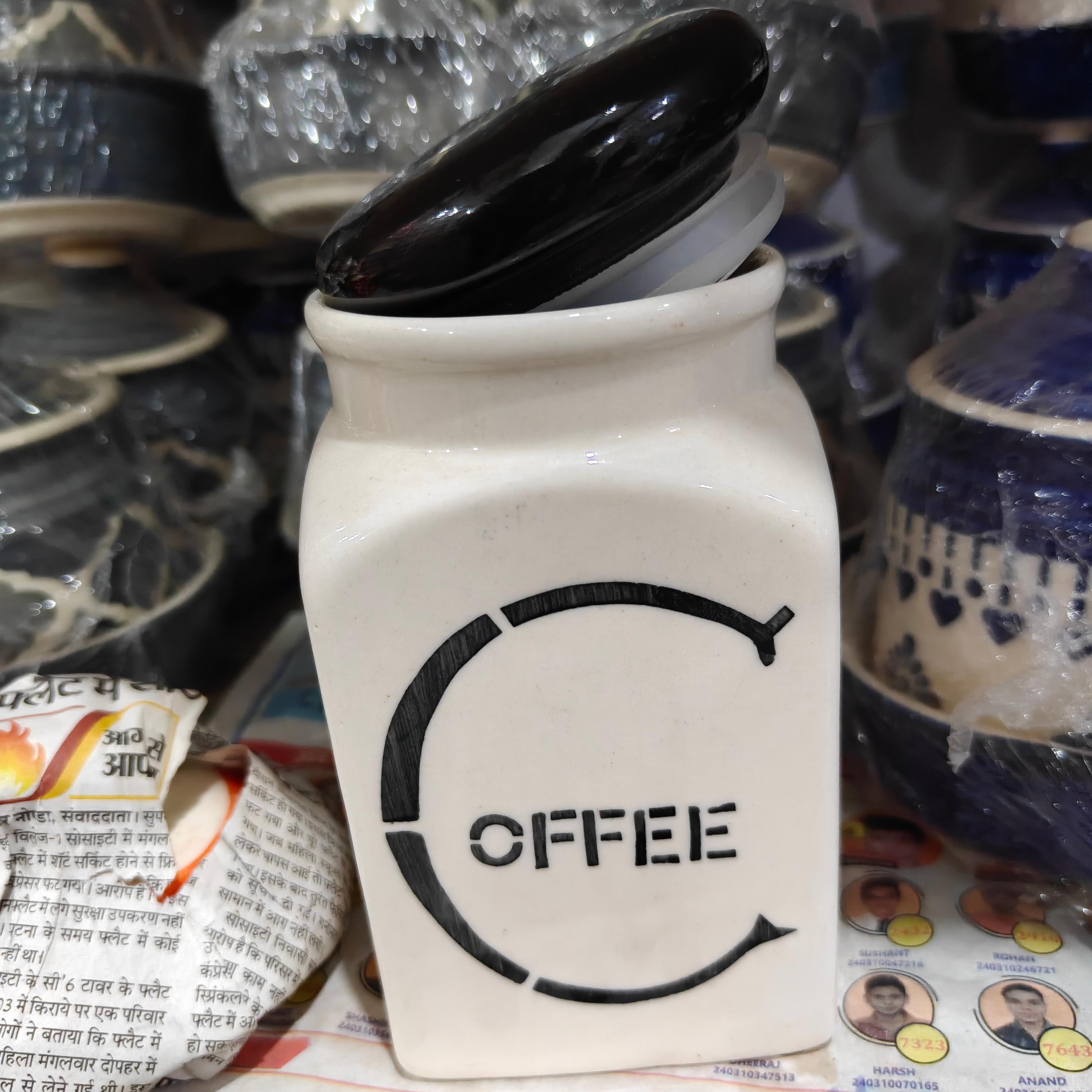 Coffee Mug | Ceramic | White | Black Lettering