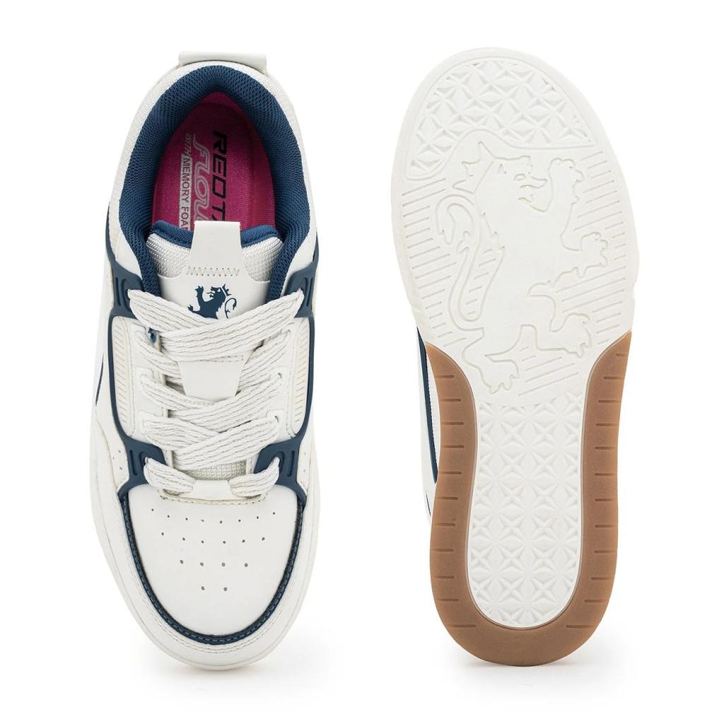 Sneakers for Women in White and Navy | Lifestyle Shoes — photo 5