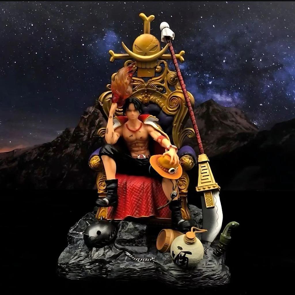 Ace on The Throne Figure | One Piece Portgas D. Ace Figurine — photo 4