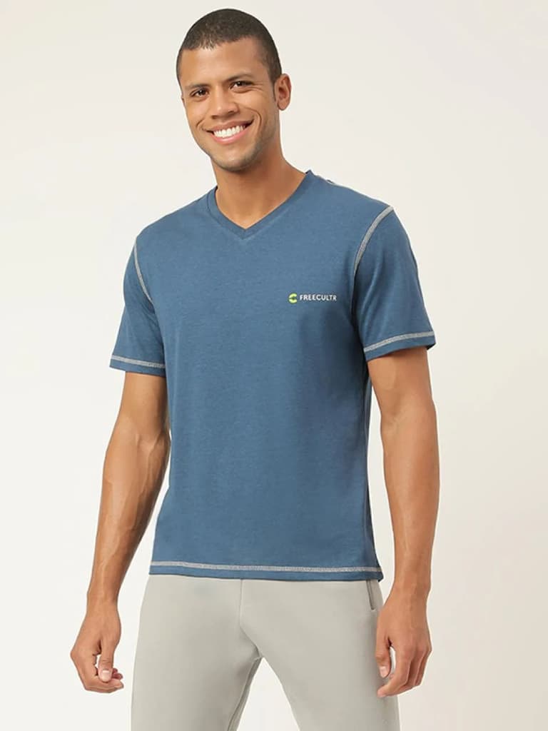 Men's Organic Bamboo Casual Tees - V Neck - (Pack of 1) — photo 4
