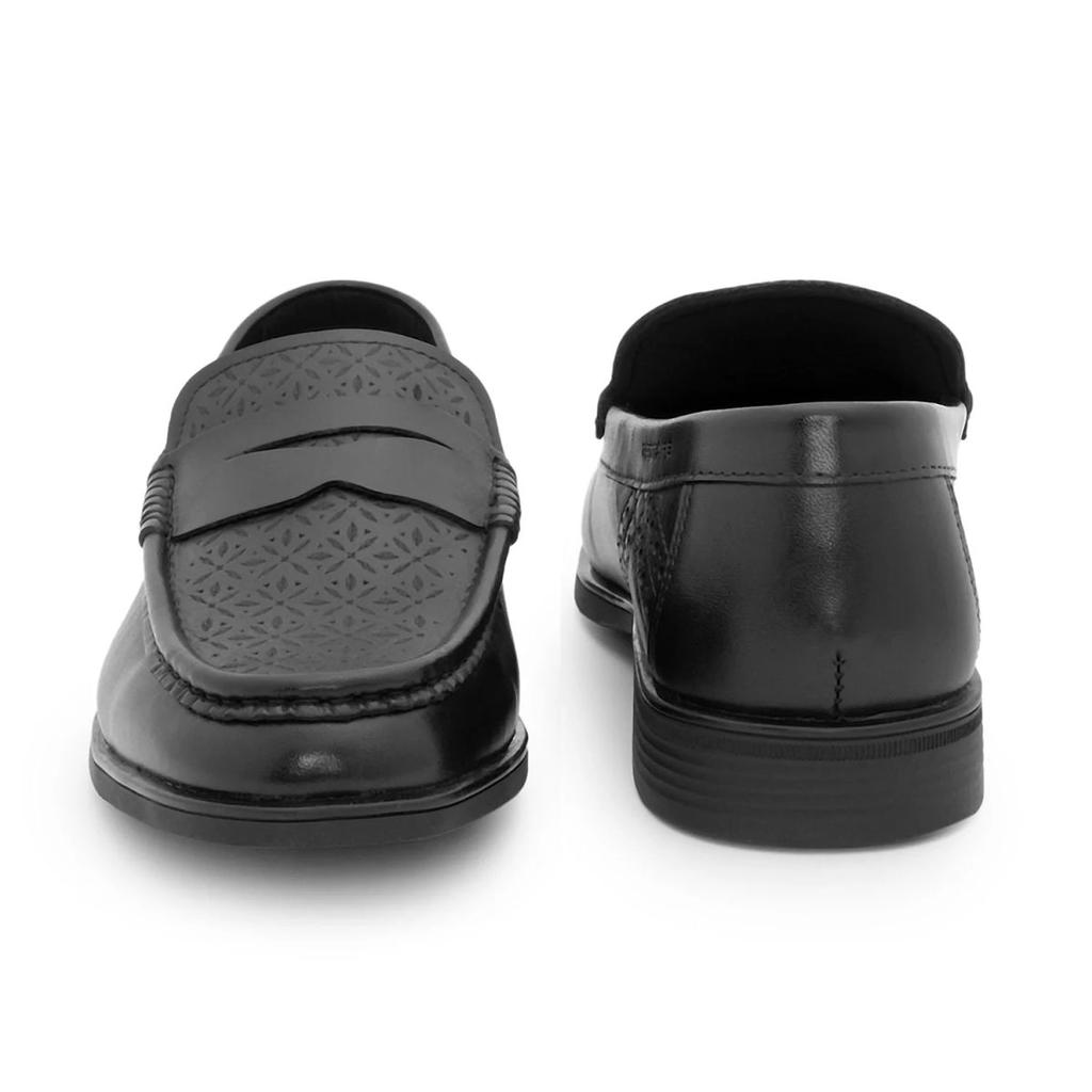 Dress Shoes Moccasin for Men in Black | Formal Low-Cut Shoes. — photo 4